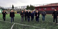 Baruş'tan spor tesislerinde inceleme