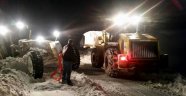Köydeki hasta 6 saatlik çalışmayla hastaneye ulaştırıldı