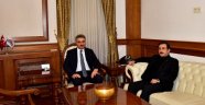 Aksu'dan Vali Baruş'a ziyaret