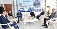 Bakan Yardımcısı Aksu Başkan Gürkan'ı ziyaret etti