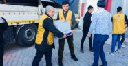 İdliblilere yardım tırı gönderildi