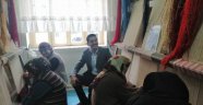 Halı dokuma kursuna yoğun ilgi