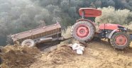 Devrilen traktörden düşen kadın hayatını kaybetti