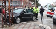 Karaman'da otomobille hafif ticari araç çarpıştı: 1 yaralı