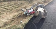 Gercüş'te motosiklet ile araç çarpıştı: 1 yaralı