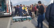 Antalya'da trafik kazası: 2 yaralı