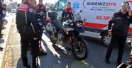 Antalya'da trafik kazasında 2 polis memuru yaralandı