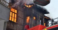 Ordu'da korkutan yangın: Bina alev alev yandı