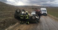 Amasya'da trafik kazası: 1 yaralı