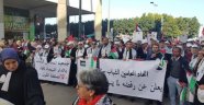 Fas'ta ABD'nin sözde barış planı protesto edildi