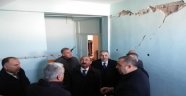 Depremin etkileri yerinde incelendi
