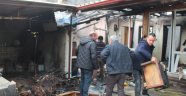 Amasya'da ev ve samanlık yangını
