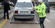 Kırıkkale'de 3 araçlı trafik kazası: 1 yaralı