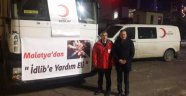 Malatya'dan İdlib'e Yardım Eli