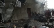Esad rejimi İdlib'i karadan ve havadan vurdu: 2 ölü