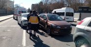 Diyarbakır'da zincirleme trafik kazası: 1 yaralı