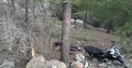 Motosiklet uçuruma düştü: 1 ölü