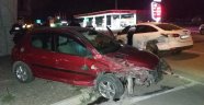 Samsun'da iki otomobil çarpıştı: 1 yaralı