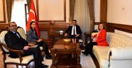Yavuz'dan Vali Baruş'a ziyaret