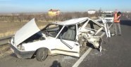 Aksaray'da trafik kazası: 5 yaralı
