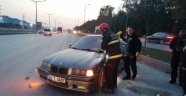 Otomobil ile tır çarpıştı: 1 yaralı
