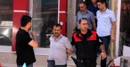 Malatya'da Bankaya girmeye çalışan kara çarşaflı 2 erkek şüpheli yakalandı