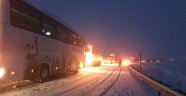 Kar ulaşımda aksamalara neden oldu
