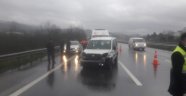 TEM otoyolunda kaza 2 yaralı