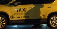 Ticari taksiye tüfekle ateş açtılar