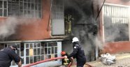 Bursa'da 3 katlı tekstil atölyesinde yangın