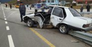 Bartın'da trafik kazası: 1 yaralı