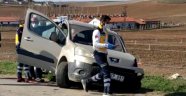 Çorum'da trafik kazası: 2 yaralı