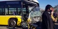 Avcılar'da metrobüs kazası: 4 yaralı