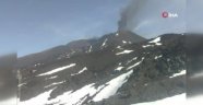 İtalya'daki Etna Yanardağı yeniden harekete geçti