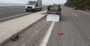 Lastiği patlayan araç takla attı: 1 yaralı