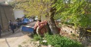 Traktör ile ağaç arasında sıkışan adam hayatını kaybetti