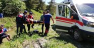 Alzheimer hastası arazide baygın halde bulundu
