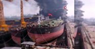 Endonezya'da petrol tankerinde yangın: 22 yaralı