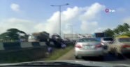 Nijerya'da akaryakıt tankeri ile otobüs çarpıştı: 1 ölü 7 yaralı