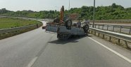 Samsun'da kamyonet takla attı: 1 yaralı