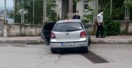 Freni patlayan araçtan burnu bile kanamadan kurtuldu