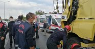 Salihli'de trafik kazası: 1 yaralı