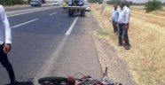 Şanlıurfa'da motosiklet ile traktör çarpıştı: 1 yaralı