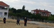 Anız yangını büyümeden kontrol altına alındı