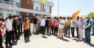 Malatyalılar TFF önünde açıklama yaptı
