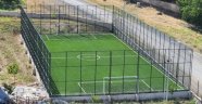 Futbol voleybol ve basketbol sahalarının yapımı tamamlandı