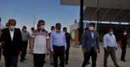 İlçede ilk kez yapılan akaryakıt istasyonunda inceleme