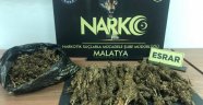 Uyuşturucu ile mücadele de 1 kilo esrar ele geçirildi
