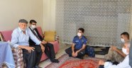 Kaymakam Dolaş'tan şehit ailelerine ziyaret