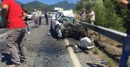 Karabük'te otomobille kamyon çarpıştı: 2 ölü 3 yaralı